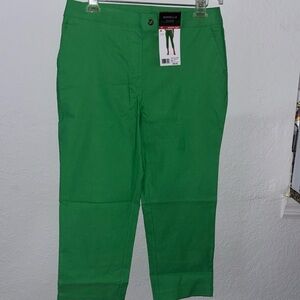 🌴RAFAELLA Women Capri Pant Comfort Stretch Size 14